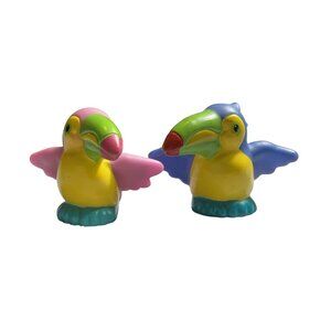 Fisher Price Little People Pair of Toucan Noahs Ark Birds Zoo Animals